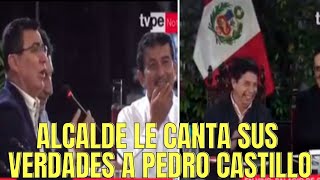 ALCALDE ELECTO LE CANTA SUS VERDADES A PEDRO CASTILLO [upl. by Filip63]