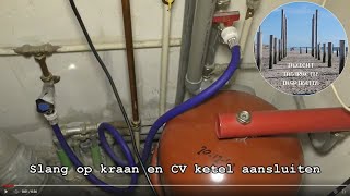 De CVketel bijvullen CV installatie Centrale verwarming ketel bijvullen hoe doe je dat [upl. by Ydroj]