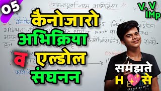 कैनोजारो अभिक्रिया  एल्डोल संघनन  Cannizzaro Reaction  Aldol Sanghnan  12th Chemistry [upl. by Madelon]