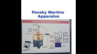 Flash amp Fire Point Of Diesel By Using Pensky Martins apparatus [upl. by Annohsak]