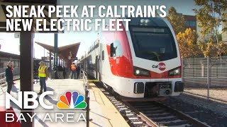 CloseUp Look at Caltrains New Electric Fleet [upl. by Helali155]