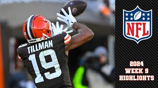 Browns WR Cedric Tillman ALL CATCHES vs Chargers  2024 Week 9 FULL Highlights [upl. by Henn]