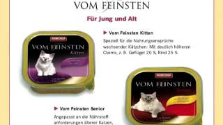 Animonda Katzenfutter Vom Feinsten [upl. by Araeit]