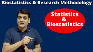 Part 1 Statistics amp Biostatistics  Biostatistics amp Research Methodology By Dr Puspendra [upl. by Loma]