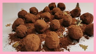 JE Teste Les Truffes au Chocolat de Cyril LignacCyril Lignac Chocolate Truffles [upl. by Celle504]