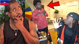 😂Kodak Black Di Kai Cenat Li Renmen Glorilla Wi Mezanmi😭💔 Men Li Timid Fanm Lan😭🇭🇹Part2 [upl. by Stockton94]