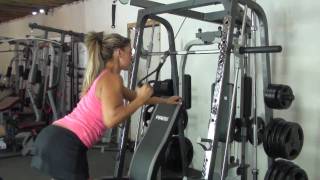 Smith Machine Exercises Part 2 FSMC Smith Machine with Bench [upl. by Gerick148]