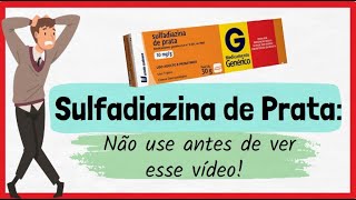 Alerta Sulfadiazina de Prata O que você PRECISA saber antes de usar pode te salvar curativos [upl. by Acirt]