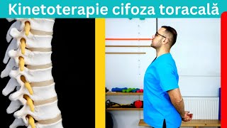 Kinetoterapie pentru cifoza toracală și dureri de spate Ședința 5 [upl. by Gadmann348]