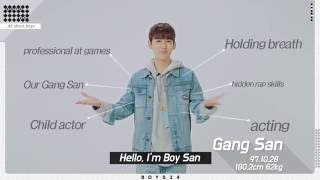 BOYS24 Profile All about BOYS  Ep 7 Boy SanENGver [upl. by Wenger]