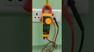 Digital multimeter AC voltage checkingviral shorts [upl. by Gilba]