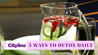 5 gentle ways to naturally detox every day [upl. by Eirot]