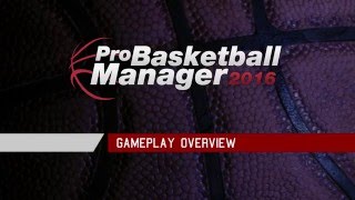 Pro Basketball Manager 2016  Gameplay Trailer [upl. by Imot]