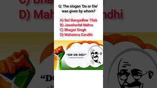 Famous Slogans shorts shortsfeed youtubeshorts modernhistory mahatmagandhi india national [upl. by Delogu]