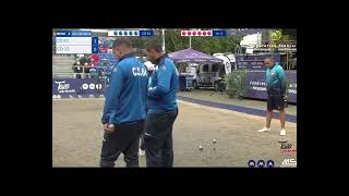 FRENCH PETANQUE MIXED TRIPLET CHAMPIONSHIP 2024 VAR 83 vs GIRONDE 33 [upl. by Leanne]