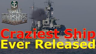 World of Warships Get This Now amp One Of The Craziest Ships Ever Released [upl. by Niar]