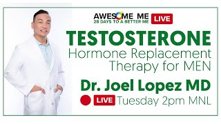 Episode 5 TESTOSTERONES Hormone Replacement Therapy How to Crank Up your Testosterone w DrJoel [upl. by Warila]