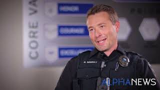 Heroic Burnsville cop named Minnesotas Officer of the Year [upl. by Corbet]