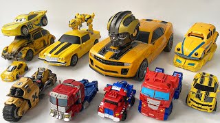 New TRANSFORMERS One  Optimus Prime amp Bumblebee Car Collection  Stopmotion Excavator Skeleton Lego [upl. by Christmas560]