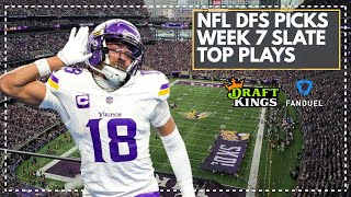 NFL DFS Picks Week 7 2024 Main Slate  Top Picks for DraftKings amp FanDuel [upl. by Sedecram894]