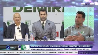 Teknik Direktörümüz Volkan Demirel beIN Sportsun canlı yayın konuğu oldu [upl. by Minne155]