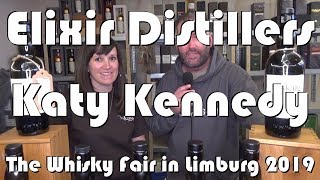 Interview with Katy Kennedy from Elixir Distillers at The Whisky Fair in Limburg 2019 [upl. by Nyrok]