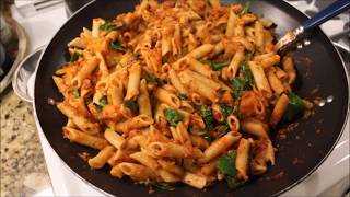 Vegan sweet potato pasta  1 Minute Recipe [upl. by Margo603]