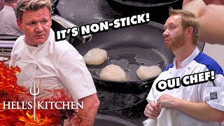 Chef Forgets He’s Not In France  Hells Kitchen [upl. by Stesha770]