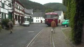 Schienenbusromantik Nebenbahn Kall  Hellenthal 072006 [upl. by Baugh]