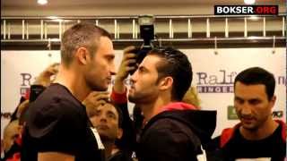 Face to face Witalij Kliczko vs Manuel Charr [upl. by Freddi985]