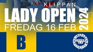 Lady Open Klippan 2024 fre 16 feb mat B [upl. by Myriam401]