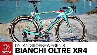 Dylan Groenewegens Bianchi Oltre XR4 Pro Bike [upl. by Edmon]