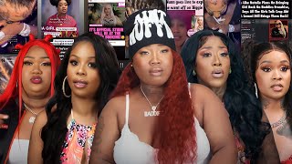 Meatball EXPOSES Sapphire Snǒřťiňġ COKE‼️ Stunna Girl Returns To Baddies‼️ [upl. by Aisekal509]