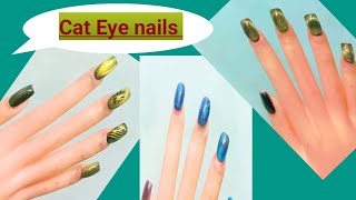 We Tested the Latest Cat Eye Nail Designs [upl. by Yrffoeg957]