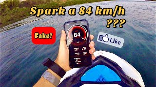 Top speed Jetski Spark seadoo depois do remap e só o cano Part Ptzildo  JOTAB [upl. by Marleah]