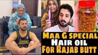 Maa G Special Hair Oil For Rajab Butt  Magical Hair Oil For Extreme Hair Growth  rajabbutt94 [upl. by Turner]