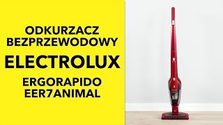 Electrolux Ergorapido EER7ANIMAL  dane techniczne  RTV EURO AGD [upl. by Aicercul423]