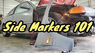 How To Install Side Marker Lights In A Honda [upl. by Kcirderf]