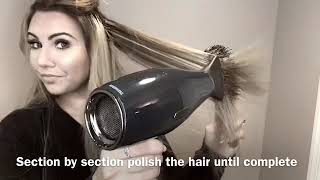 How to PROPERLY detangle amp Style Keratin Bond Hair Extensions [upl. by Hanej]