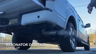 2014 F150 35 Ecoboost Resonator Delete [upl. by Virginia]