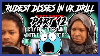 ANGRY MUM  RUDEST DISSES IN UK DRILL PART 12 REACTION [upl. by Lontson]