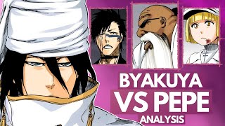 BYAKUYA KUCHIKI vs PEPE WACCABRADA  Bleach Battle ANALYSIS  Toxic Love Affair [upl. by Clarice]