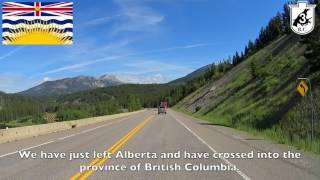 Coleman Alberta to Sparwood British Columbia Crowsnest Highway [upl. by Ydok]