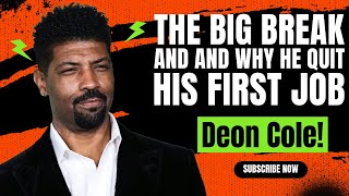 From Flipping Burgers to Comedy Deon Coles Career Journey [upl. by Lieno]