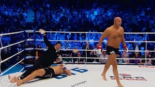 Fedor Emelianenko KNOCKED OUT the LEGEND Hard Knockout by LAST EMPEROR BEST fighter of all time [upl. by Lesak]