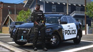 Toretti Gunner On Duty  Balen City Police Roleplay GTA V gta bcrp balencityroleplay pdrp [upl. by Olbap]