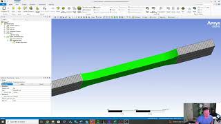 DogBone ASTM D638 ANSYS 23 [upl. by Hna]