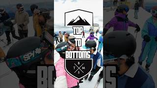 Top To Bottoms Race Sun Peaks snowboarding sketch race [upl. by Annasus]