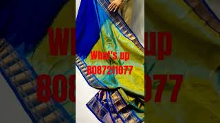 yeola paithani maharani pallu Kadiyal paithani yeolapaithanisareesonlineshopping silkfabric [upl. by Ahsini]