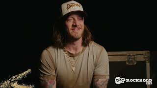 Artist Interview  Tyler Hubbard  CMC Rocks QLD 2024 [upl. by Mihalco]